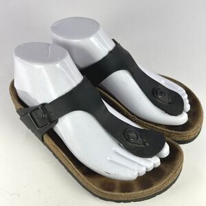 Birkenstock Black Thong Sandals